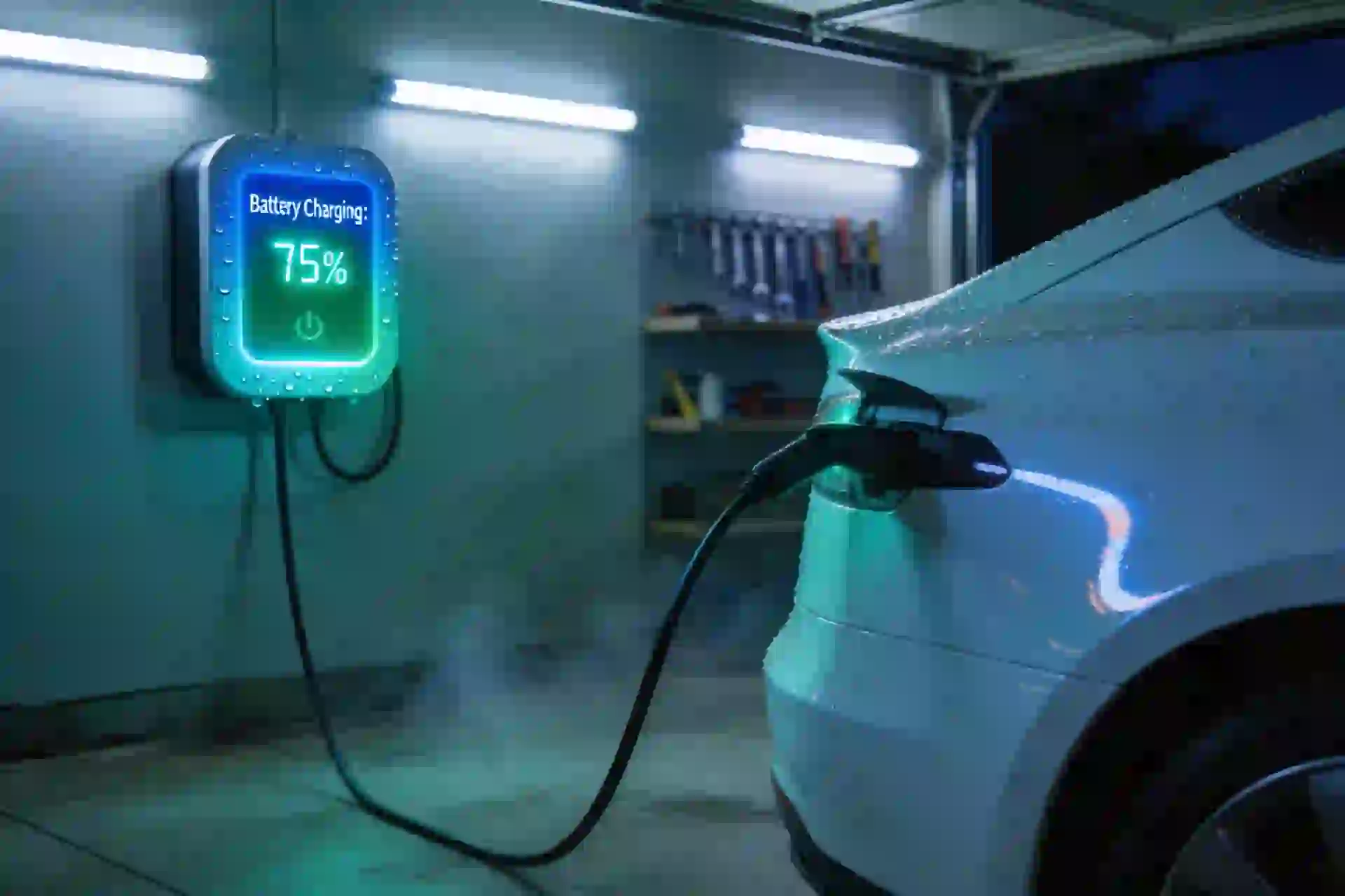 Installation borne de recharge à Châteauneuf-du-Faou